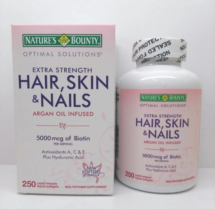 

Free Shipping Hair,Skin & Nails 5000 mcg fo biotin 250 pcs
