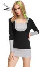 Plus Size M-XXL Long Sleeve Hoodies Women Sweatshirt Female 2017 Women’s Patchwork Hoodie And Sweatshirts Blouse Coat 24