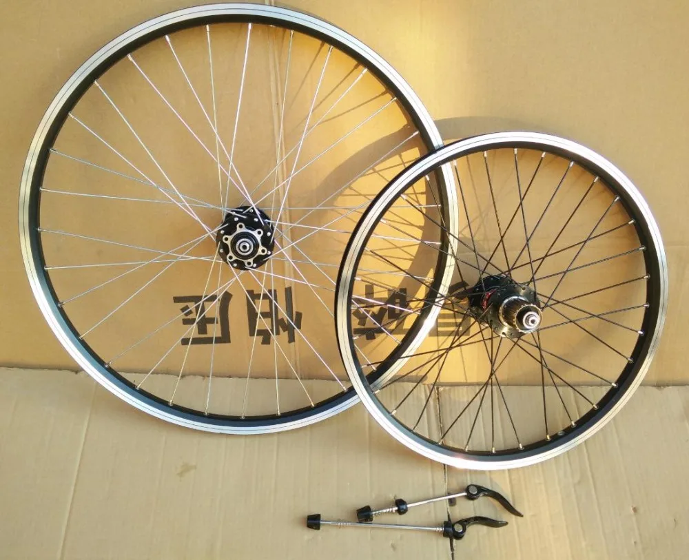 

Hot selling F24/R20er 32H BMX bike wheels 6 bearings Disc/V brake MTB wheelsF100/R135mm 7/8/9/10 gear cassette