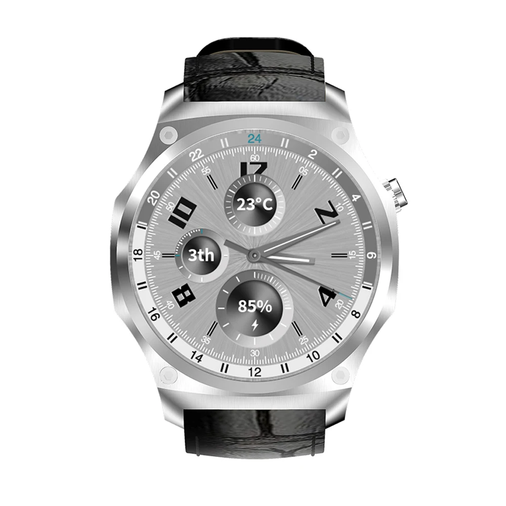 

Accewit F2 3G Smartwatch Phone 1.39 Inch Android 5.1 MTK6580 1.0GHz 16GB ROM GPS Heart Rate Monitor Waterproof Watch Phone