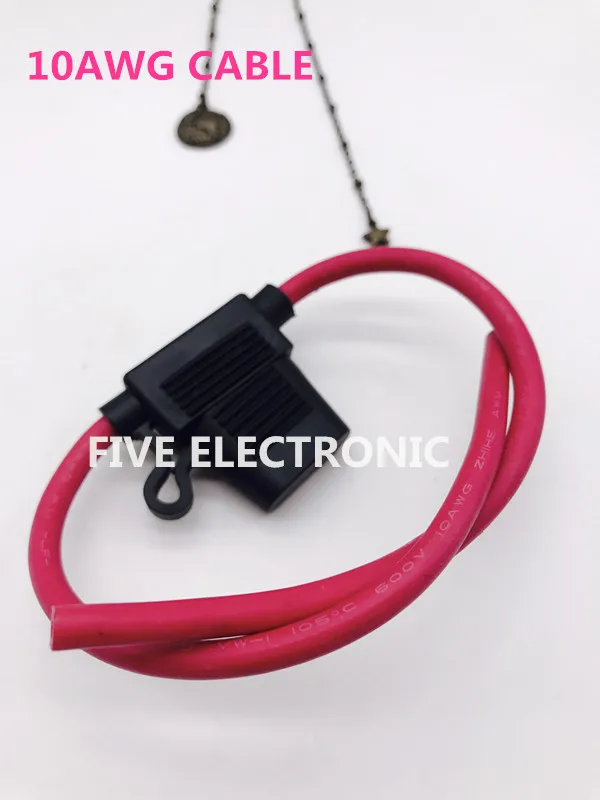 M # автоматический блок предохранителей с кабелем 10AWG/12AWG/14AWG/16AWG/18AWG бесплатным