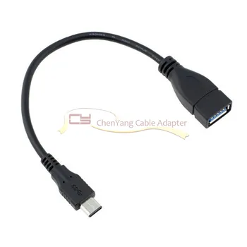 

USB 3.1 Type C Male Connector to A Female OTG Data Cable for Mac book & Tablet & Mobile Phone Black Color