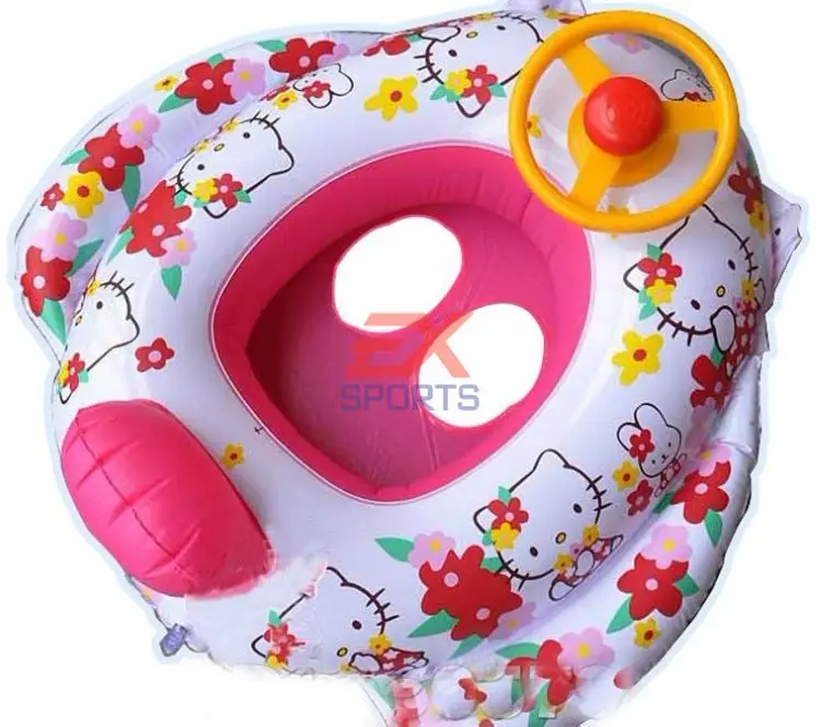 Hello Kitty Float Inflatable Swim Ring Inflated For Kids Baby Children (1)