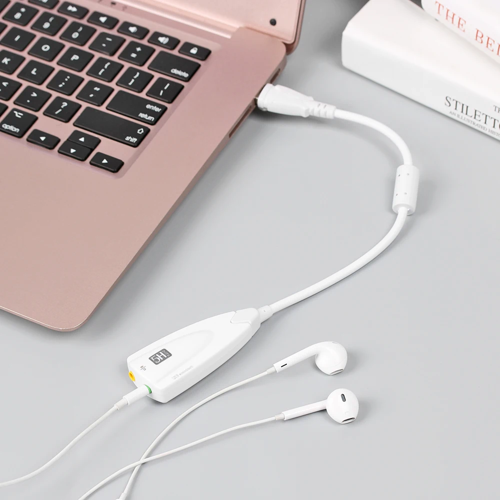 5HV2 Внешний Usb звуковая карта 7,1 с 3,5 мм аудио интерфейс адаптер для колонки для наушников ноутбук PC