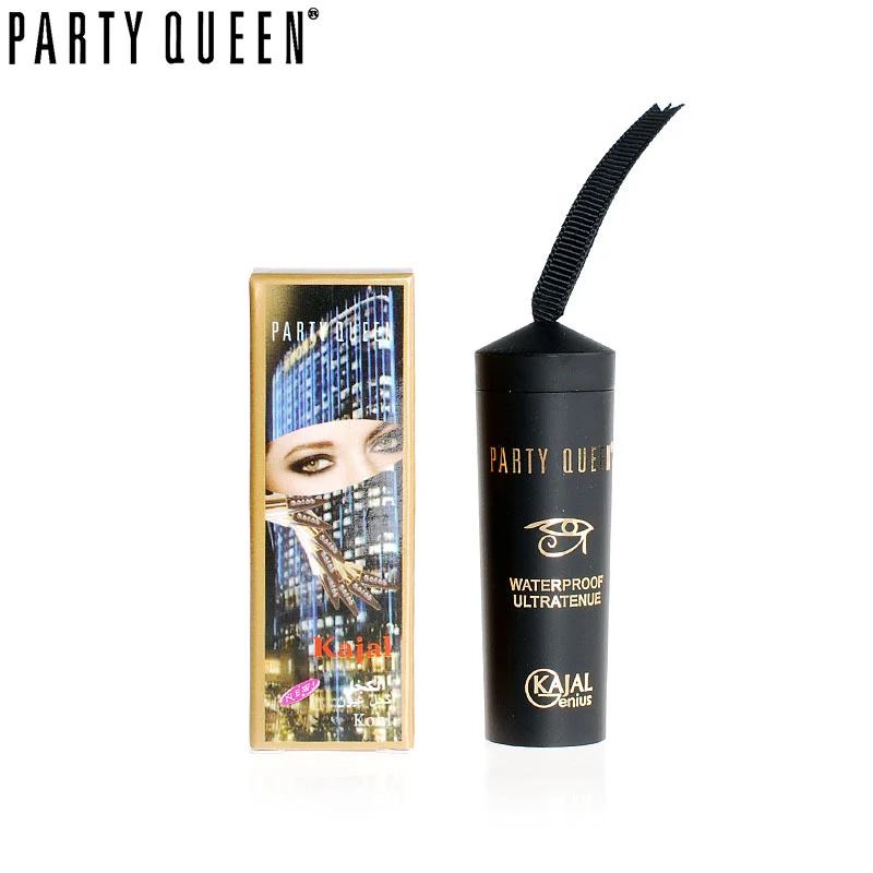Вечерняя подводка для глаз Queen Eye Черная Подводка Kajal Stick однотонная Толстая