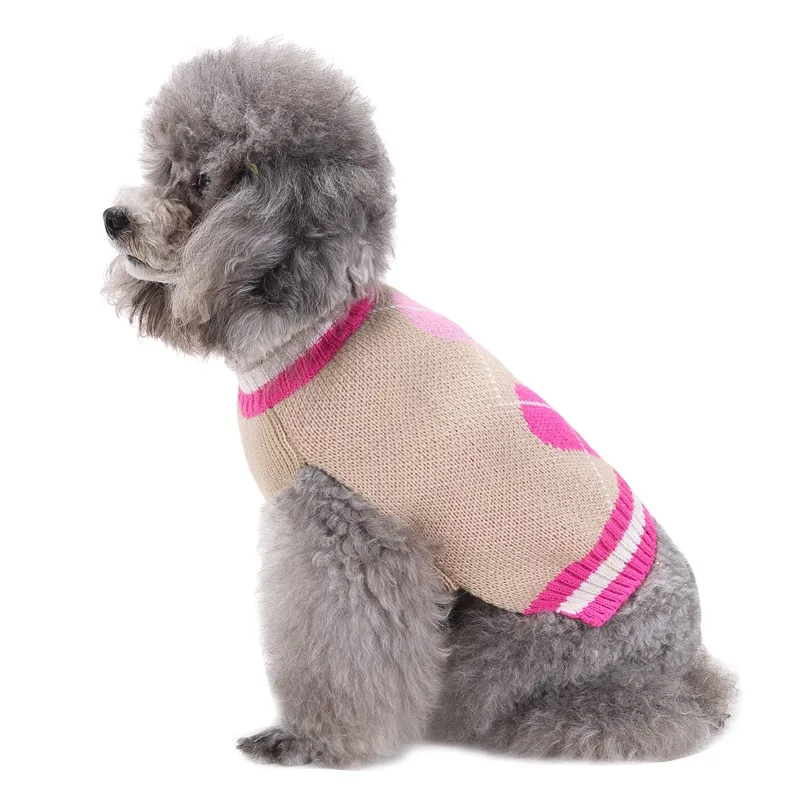 Wholesale Supply Dog Sweater Autumn And Winter Clothes For Dogs Teddy