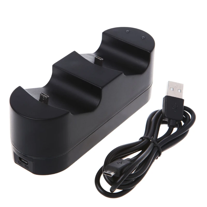 Новый контроллер зарядная станция для Playstation Dualshock 4 два USB порта зарядного