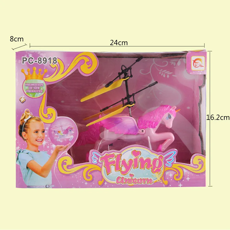 remote control flying unicorn toy