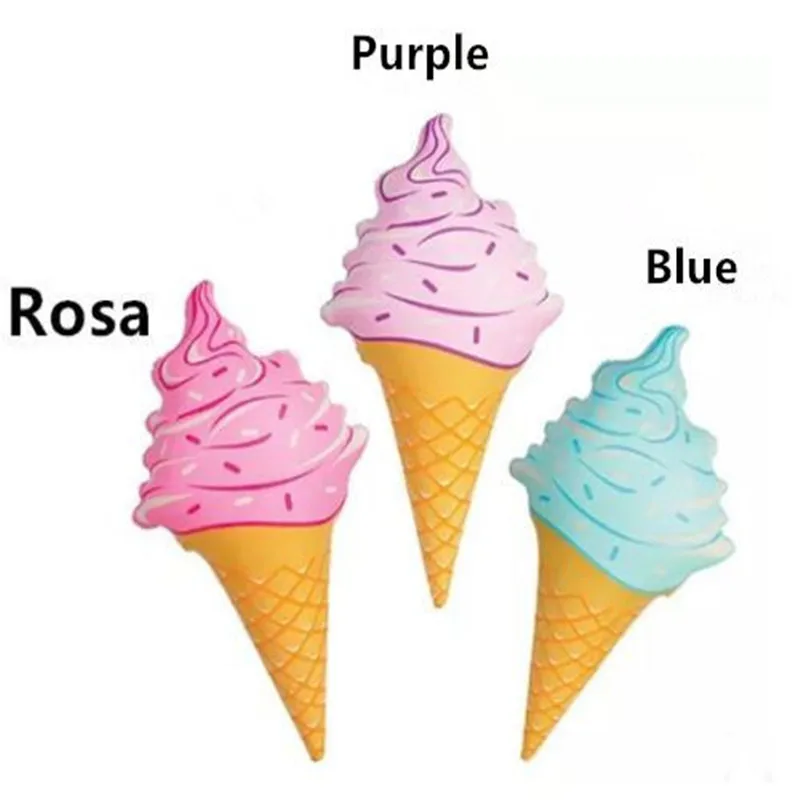 36 Inches Inflatable Ice Cream Cones Swimming Pool Play Water Toy Kids Summer Fun   (2)