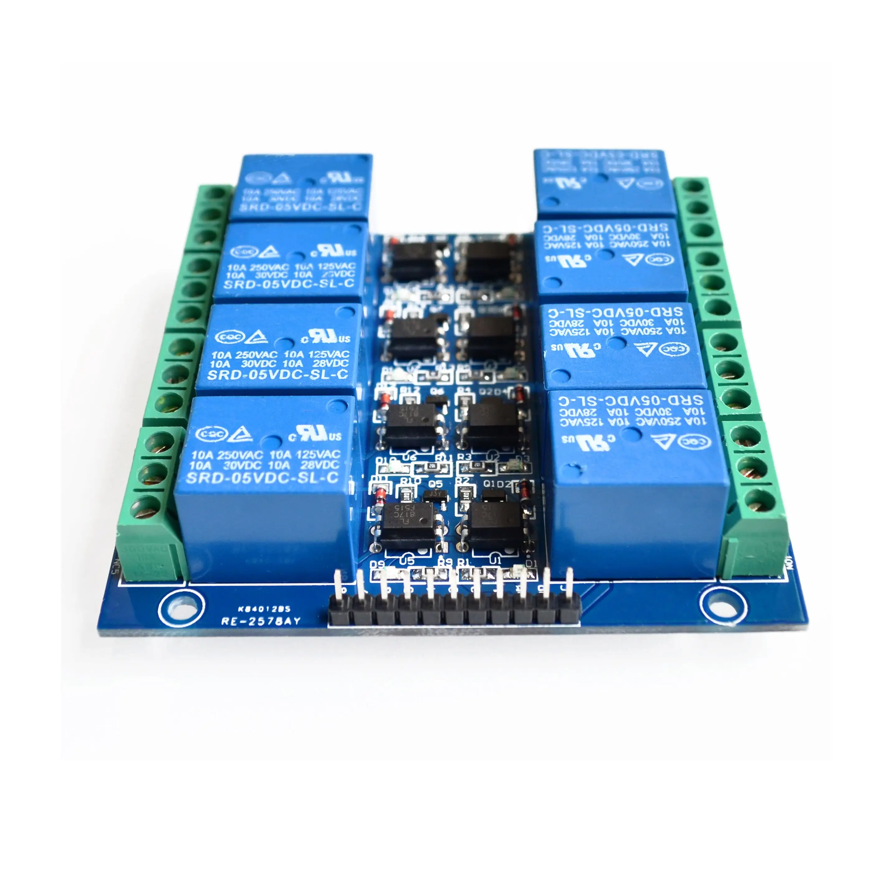 

5pcs/lot 5V 10A 8 Channel Relay Module for Arduin