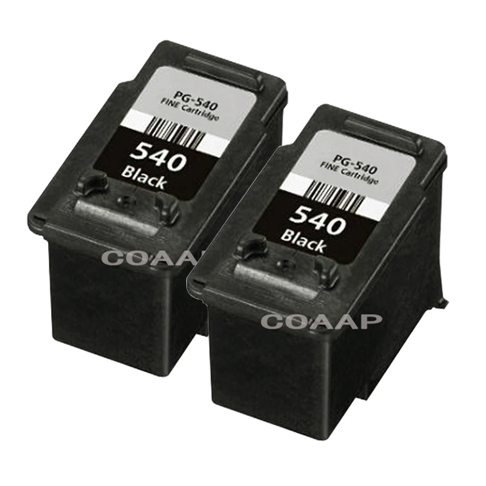 2x PG 540 заполняемый картридж для чернил для Canon PIXMA MG2100 MG3150 MG4250 MX375 MX435 MX475 MX515 MX525 MX535 MX455 MX395 принтер