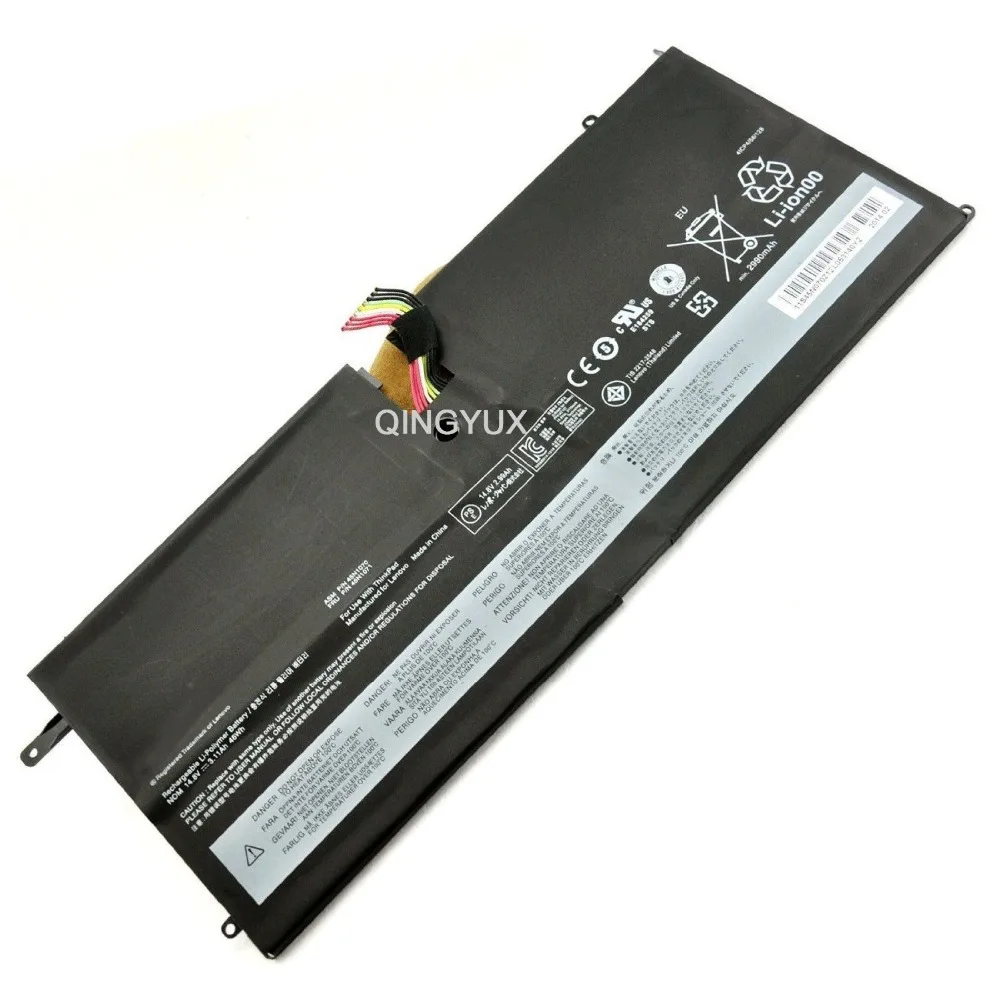 QINGYUX Новый 45N1070 45N1071 14 8 V 46Wh 3110mAh Аккумулятор для ноутбука Lenovo ThinkPad X1 Carbon 3448 3460 3444 X1C 4