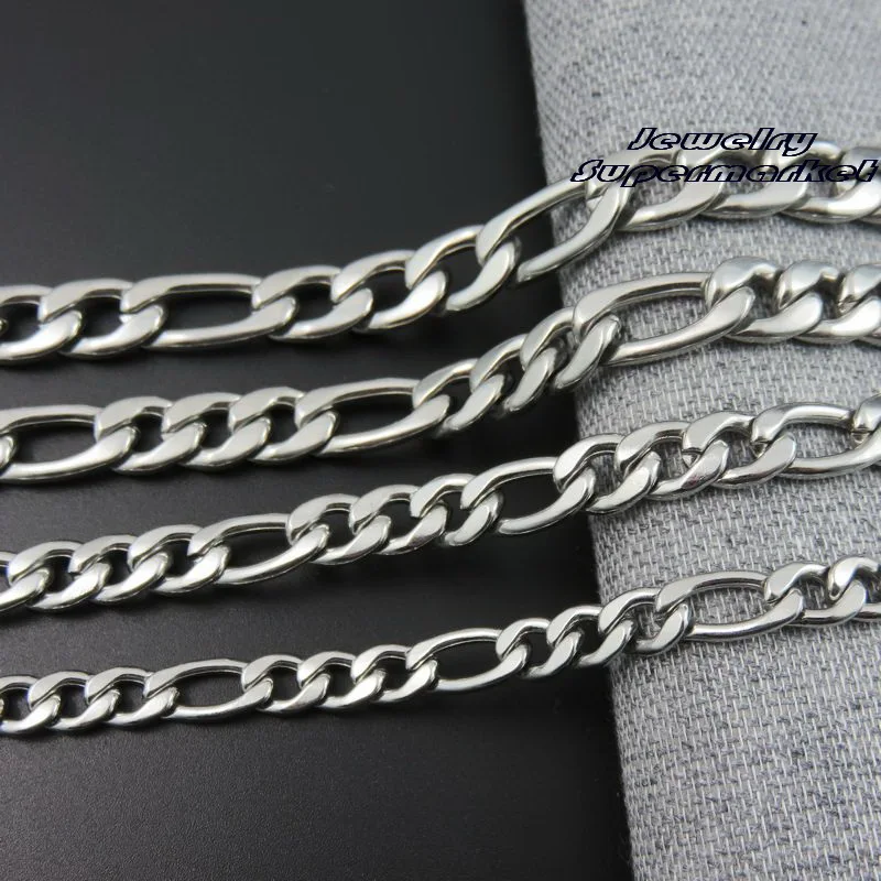 Ожерелье из нержавеющей стали 316L для мужчин и женщин 3/4/5/6/7 мм|chain necklace|fashion