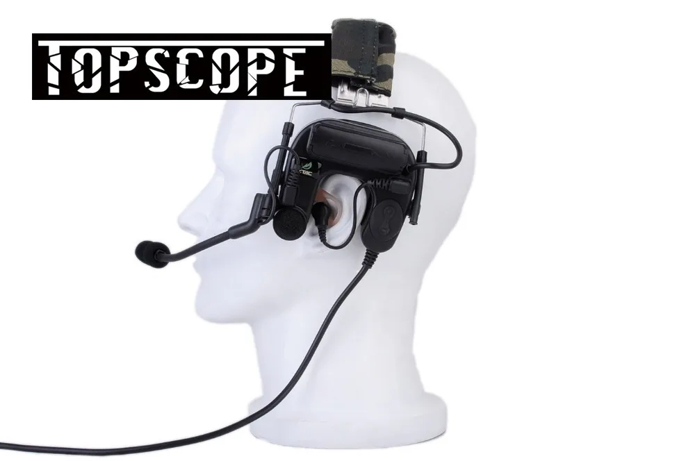 

Z-tactical Sordin Tactical Headsets Airsoft Comtac ZCOMTAC IV IN-THE-EAR HEADSET Helmet Noise Canceling Headphone