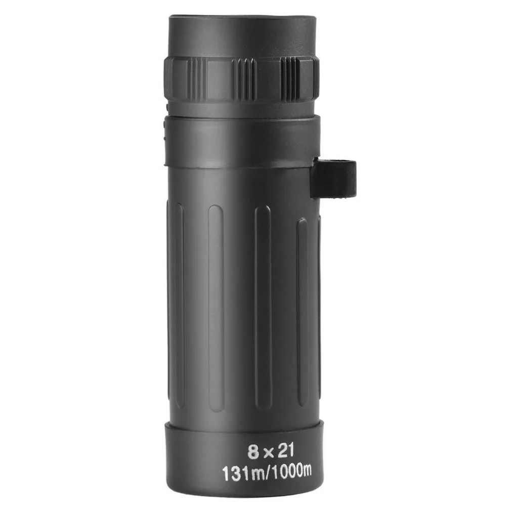 OUTAD 8X أحادي تلسكوب 8x21 التخييم الصيد الرياضة تلسكوب نطاق مفيد المدمجة أحادي مناظير المحمولة الأسود جديد