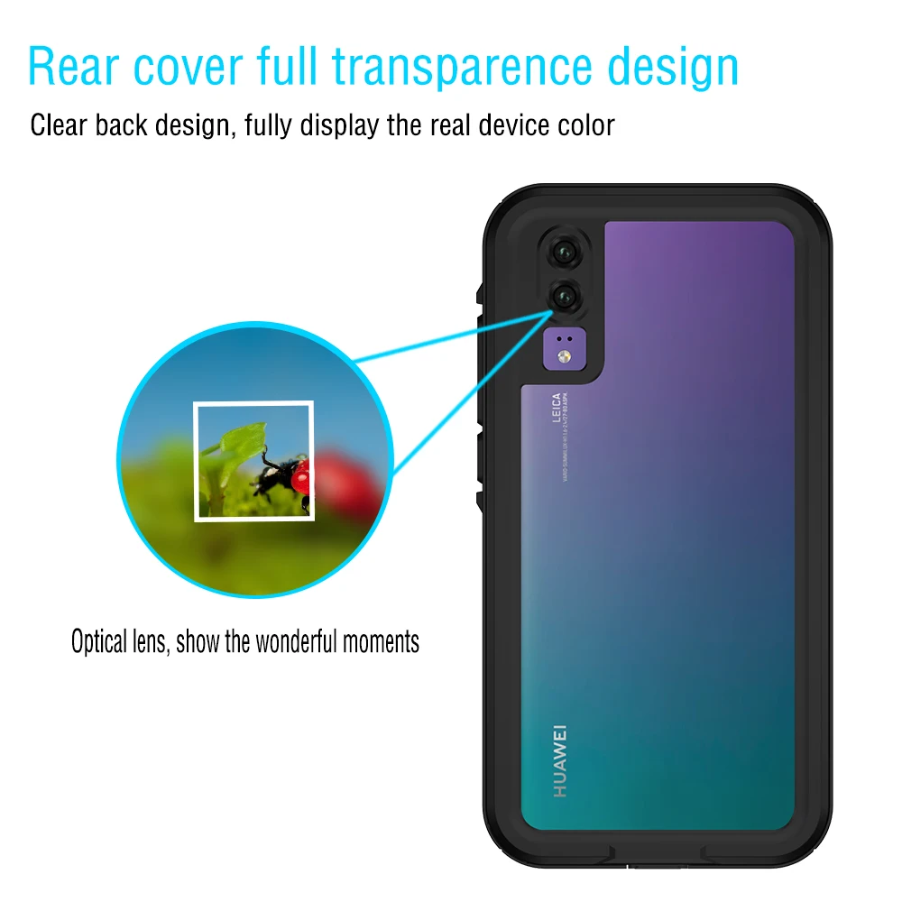 Case for HUAWEI P20,AIYOPEEN shockproof and waterproof case full protection for HUAWEI  P20 Pro Case outdoor sport Case 