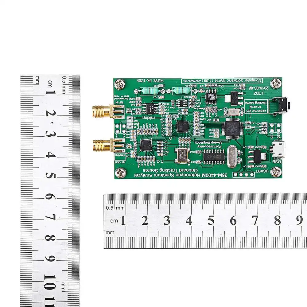 Анализатор спектра USB LTDZ_35-4400M_Spectrum источник сигнала с отслеживанием источника модуль радиочастотного анализа домена