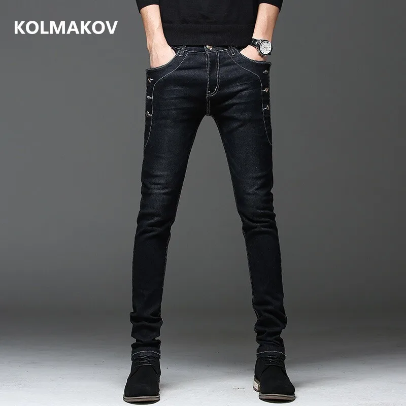 2019 spring New style high quality casual Fashion Classics business Jeans,men's Denim Pants ,Casual jeans men size 28-36