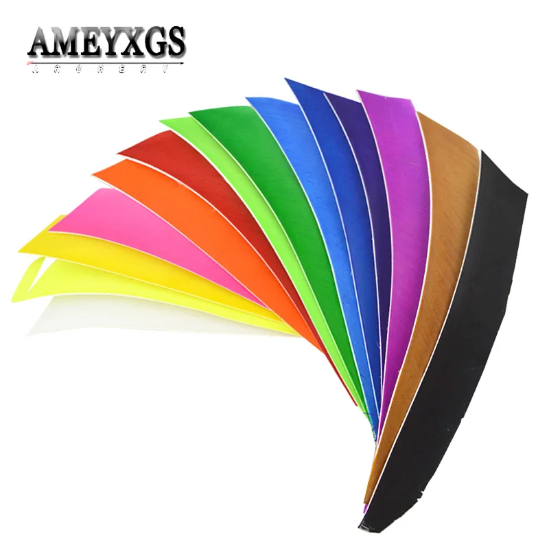 

30pcs Turkey Arrow Feathers Full Length Irregular Feather Archery DIY Handmade Natural Fletching Left Wing Shooting Accessories