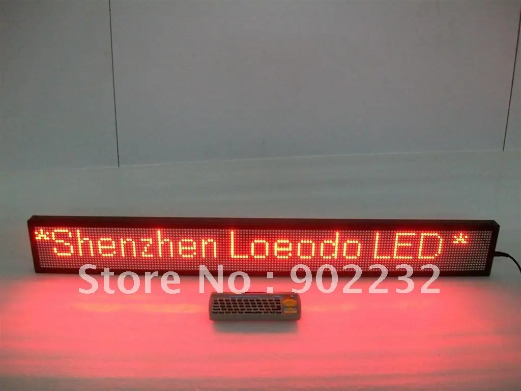 Free ship,led sign,remote led display,semi outdoor led message sign