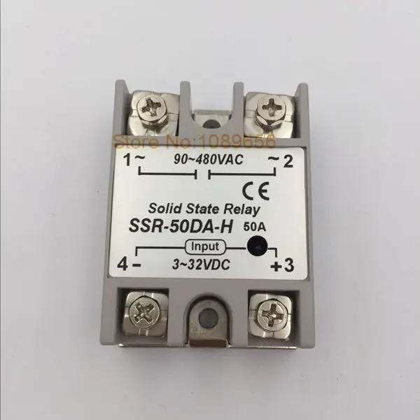 

solid state relay SSR-50DA-H 50A DC TO AC SSR 50DA H relay solid state Resistance Regulator