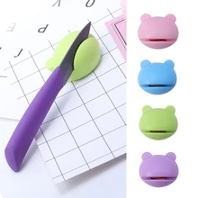 

Mini Knife Sharpener Multifunction Cartoon Design Stable Mini Knife Sharpener Kitchen Tools Grindstone Scissors Kitchen Gadgets