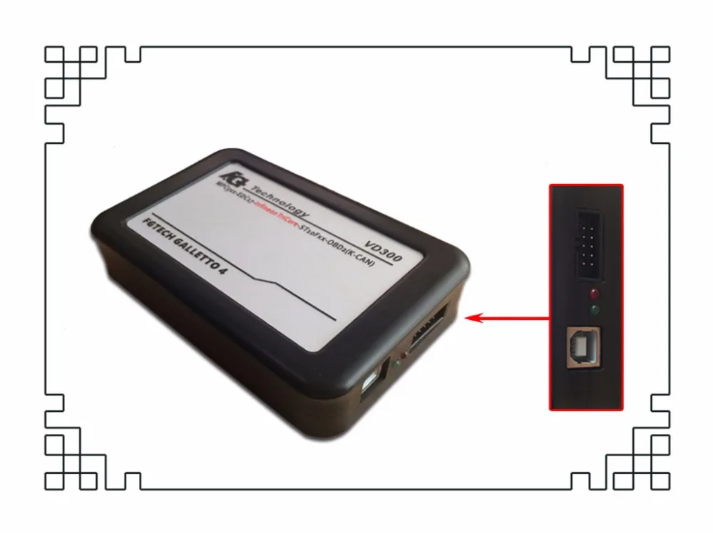 Хорошие новости! vd300 V54 fg tech fgtech galletto 2 Master v54 FG Tech BDM TriCore OBD функция + USB ключ
