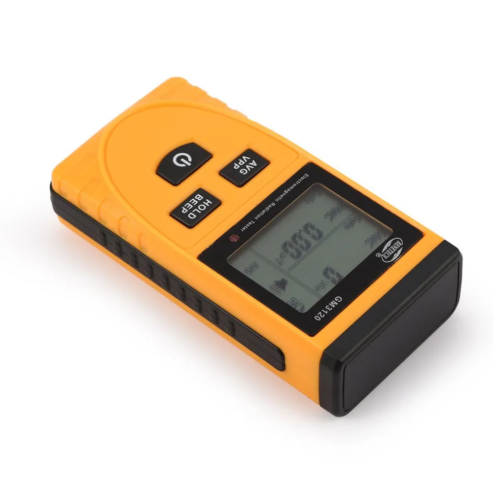 BENETECH GM3120 ЖК цифровой детектор электромагнитного излучения измеритель Дозиметр