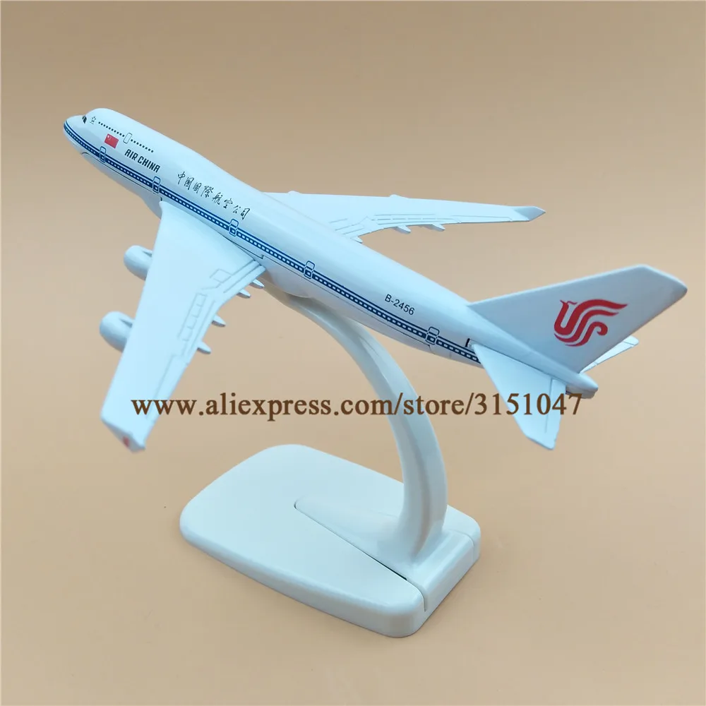 

Air China Airlines Boeing 747 B747-400 Airways Airplane Model Alloy Metal Model Plane Diecast Aircraft 16cm Gift