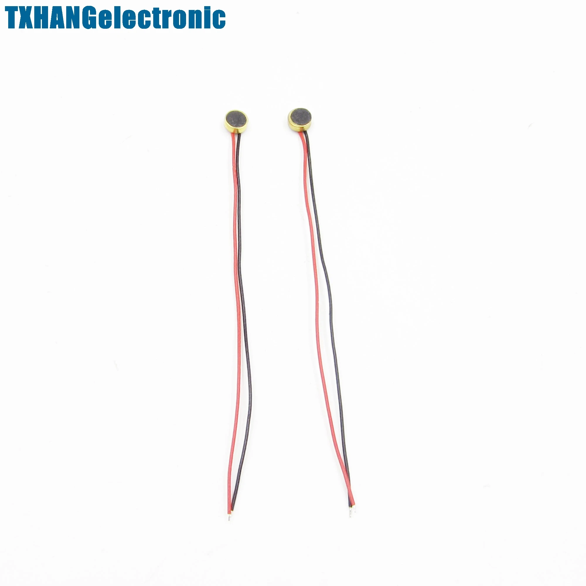 5PCS 4*1.5mm Electret Condenser Microphone Capsule 2 Leadslead 1c c