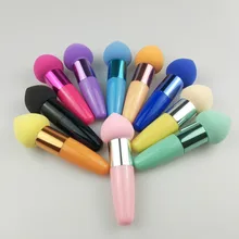 Макияж спонж для нанесения базы BB крем косметический порошок слоеный карандаш коническая голова одна Кисть для макияжа лица слоеный 500 шт