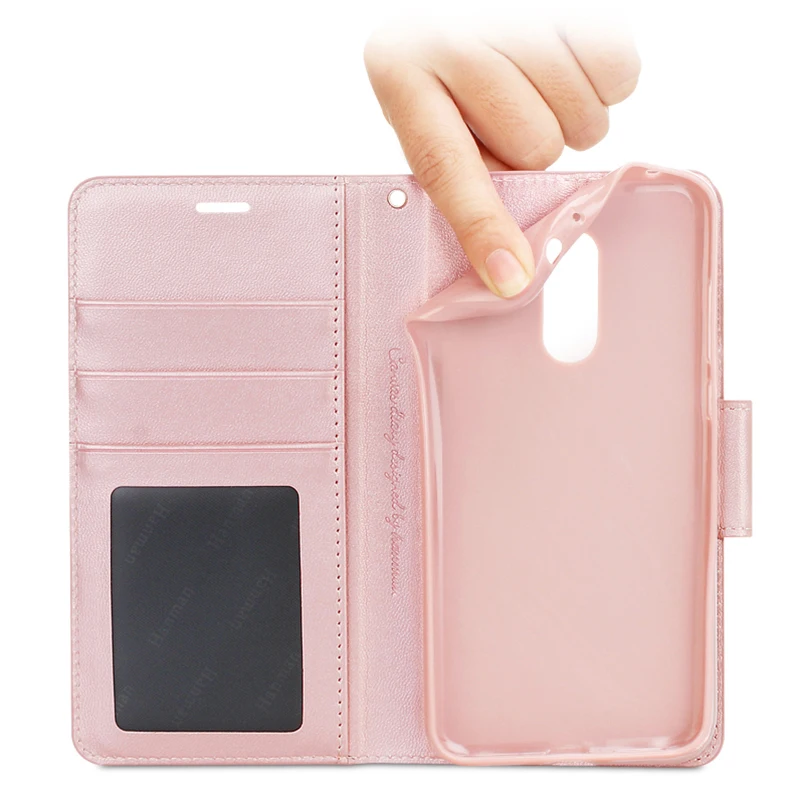 Hanman-Sheepskin-Leather-Cases-For-Xiaomi-Redmi-5-Case-Flip-For-Redmi-5-Plus-Cover-Book