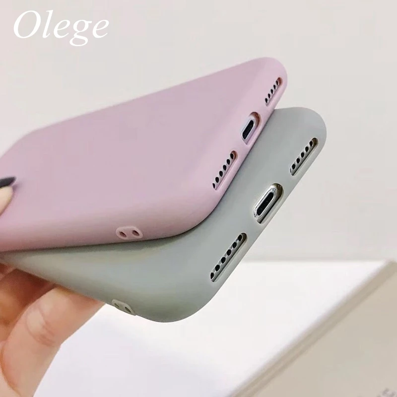 

Candy Color Soft Silicone Phone Case For Huawei Mate 20 10 P20 P30 Pro P10 Plus 20Pro Honor 9 10 Nova 3 4 Matte TPU Cover Coque