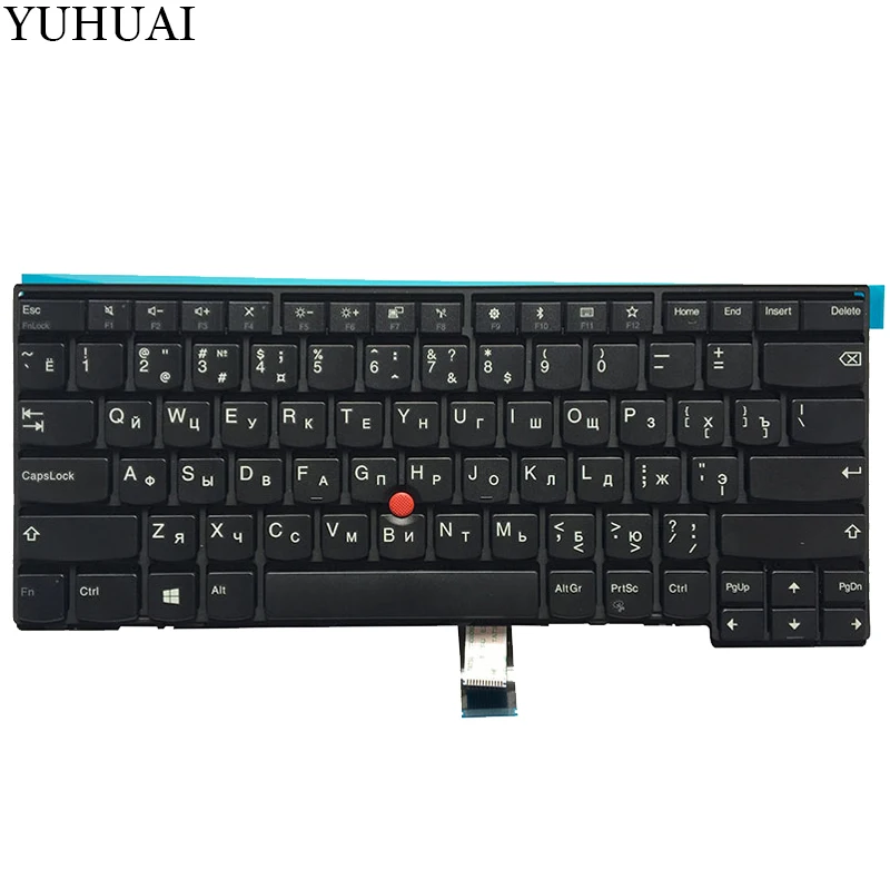 Русский/RU Клавиатура для ноутбука lenovo ThinkPad L440 L450 L460 T431 T431S T440 T440P T440S T450 T450S E431 E440 Non-подсветка