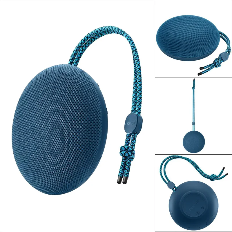 Honor Sound Stone Egg портативный Bluetooth динамик IPX5 водостойкий и устойчивый к поту SoundStone AM51 сабвуфер беспроводной динамик s - Цвет: Синий