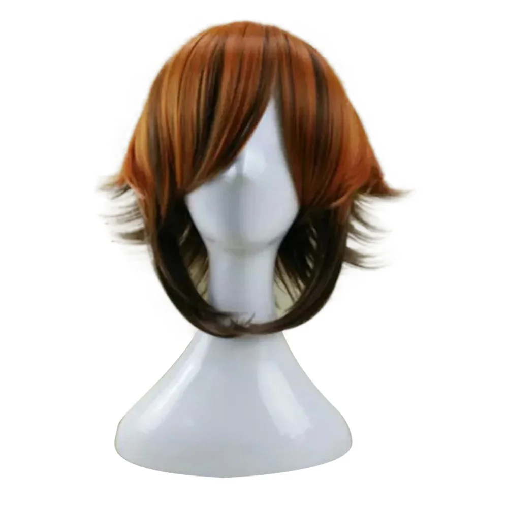Парик для косплея HAIRJOY Синтетические прямые волосы фиолетового синего красного
