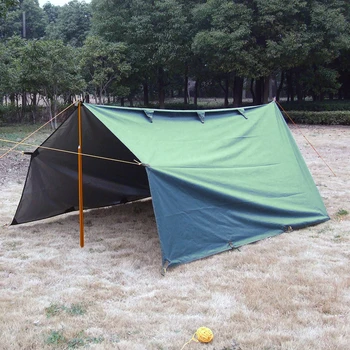 

LUCKSTONE Outdoor Multi-function Anti UV Super Light Sun Shelter Oxfords Beach Camping Tent Waterproof Camping Tarp
