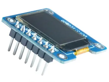 

0.73 inch 7PIN SPI White OLED Module SH1107 Drive IC 128*88 IIC Interface