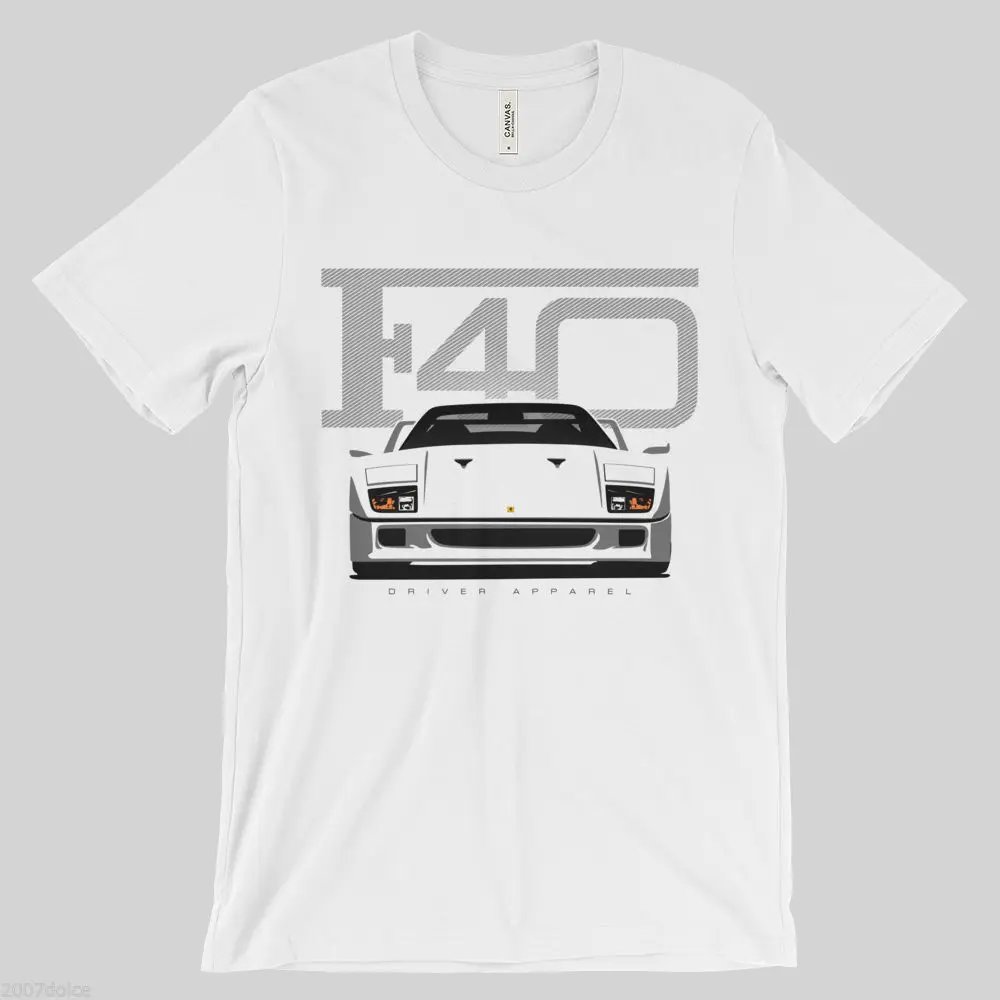 2019 новейшая Мужская рубашка с забавным автомобилем F40-F50 F12 458 Enzo Supercar 430 599 футболки