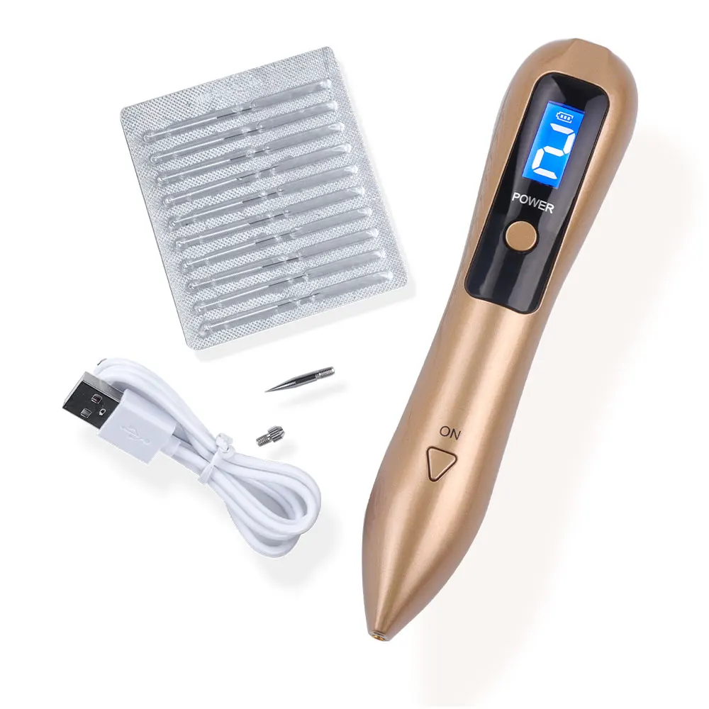 Removedor de Sarda Remoção de Toupeira Removedor de Manchas Salão de Beleza Laser Plasma Caneta Máquina Escuras Pele Verruga Tag Tatuagem Remaval Ferramenta Lcd 16 remoção de toupeira lcd removedor de manchas