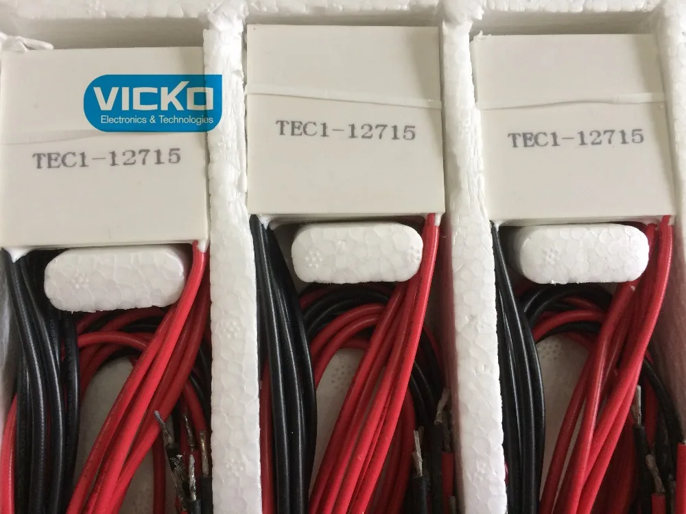 Термоэлектрический охладитель TEC1 12715 136 8 Вт 12 В 15 4 в А|peltier tec1-12715|peltier 15apeltier cooler |