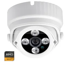 AHD 1.3MP 960P HD CCTV Security Plastic Dome Camera Indoor 4 Array IR 3.6mm Lens