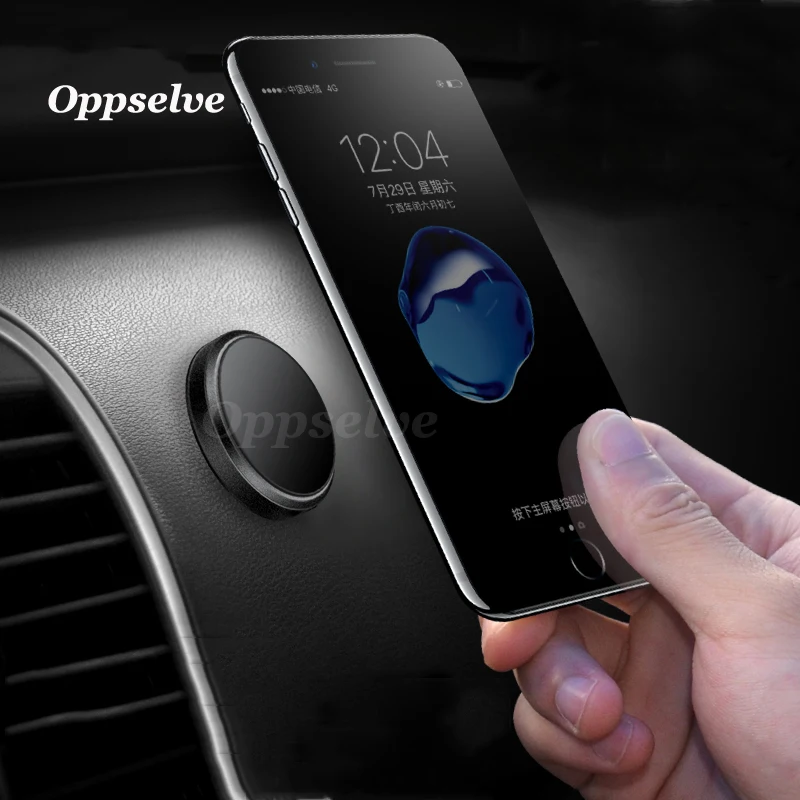 Автомобильный держатель для телефона универсальный магнитный iPhone X 8 XS 7 6S