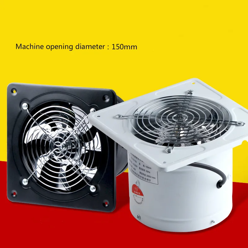6 inch exhaust fan wall kitchen exhaust fan pipeline Hoodin Exhaust