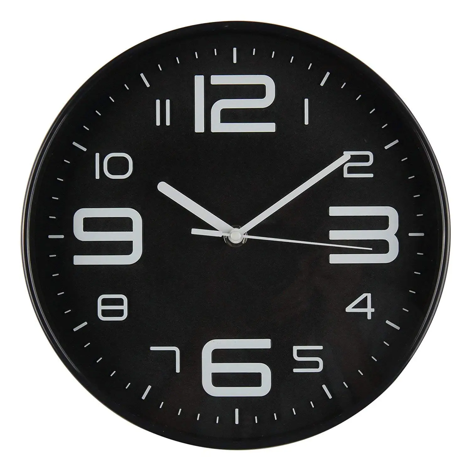 Горячая Распродажа, большие настенные часы с объемным номером, бесшумные настенные часы, настенные часы на батарейках, 10 дюймов