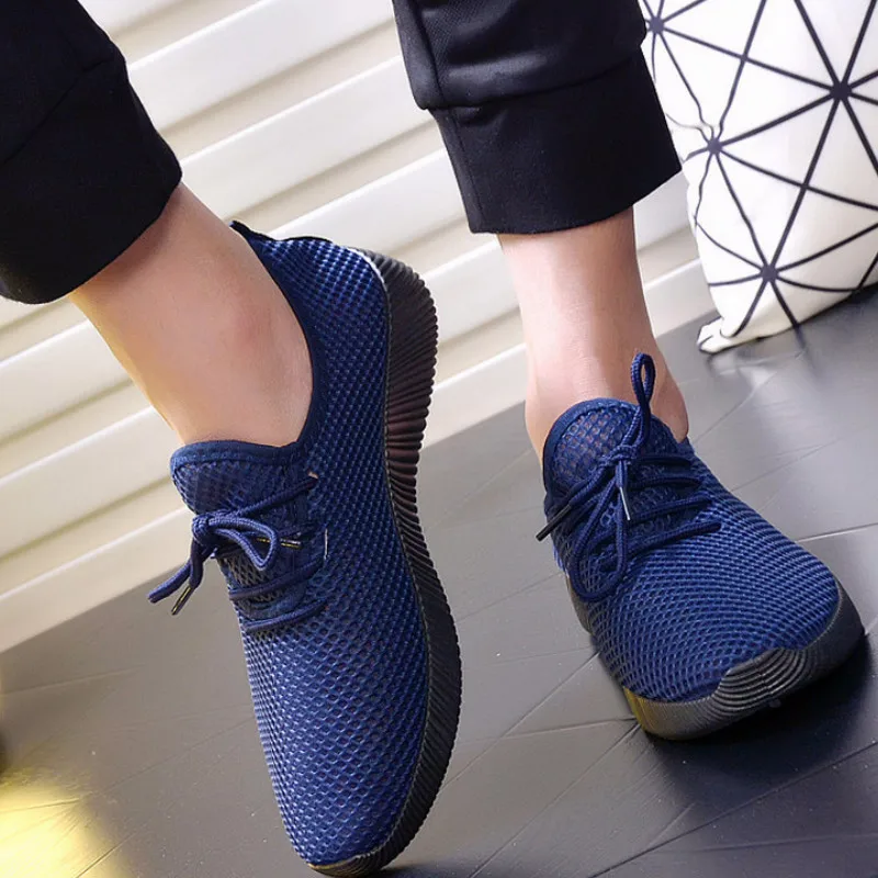 

Summer new sneakers men's shoes casual mesh shoes breathable running shoes sports mesh old Beijing cloth student shoes B1-33