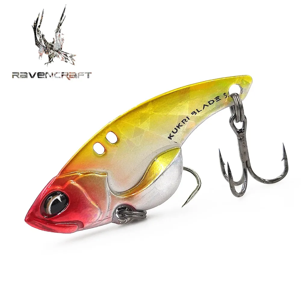 Ravencraft абсолютно новые металлические приманки vib blade R39 тонущие рыболовные