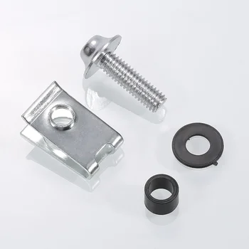 

10PCS M5 5mm Motorcycle Aluminium Fairing Bolts Fastener Clips Screw Spring Nuts Metal Clips Auto Motorbikes Car Accessories