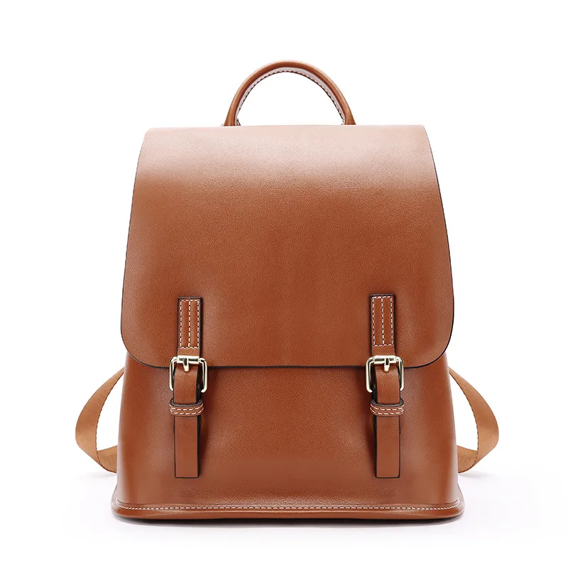 

Amasie Women Backpack High Quality PU Leather School Bags For Teenagers Girls Top-handle Backpacks Fashion GET0007