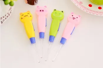 

Creative Boutique Cartoon LED Light Ear Pick Ear Syringe MOM Newborn Infant Baby Essential Safety Ear Cleaner Flashlight Earpick